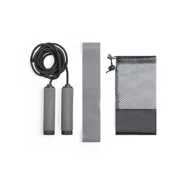 Fitness Set Zhiax - grau, Farbe: grau personalisierte Geschenke 