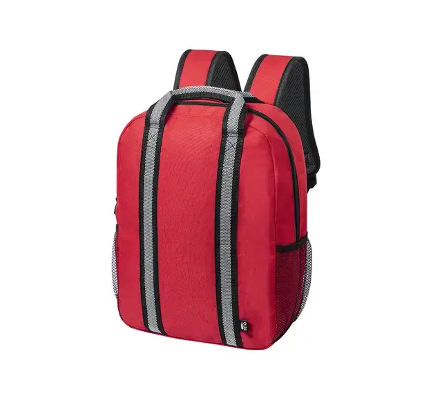 Rucksack Fabax - rot, Farbe: rot personalisierte Geschenke 
