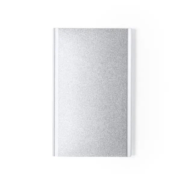 Power Bank Blaus - silber, Farbe: silber personalisierte Geschenke 
