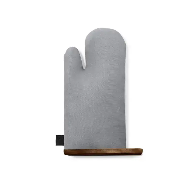 Küchenhandschuh Kalose - grau, Farbe: grau personalisierte Geschenke 