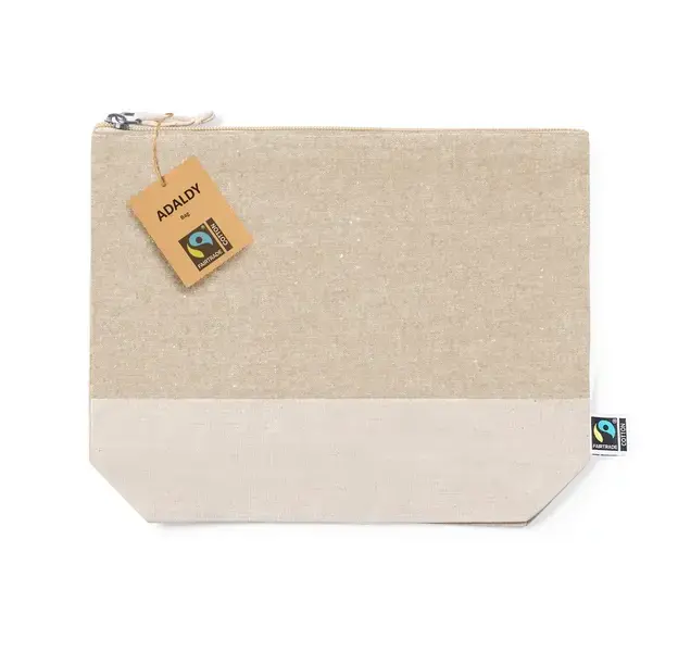 Kosmetik Tasche Adaldy Fairtrade - naturfarben, Farbe: naturfarben personalisierte Geschenke 