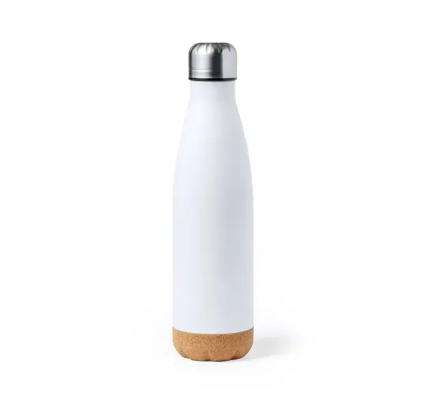 Trinkflasche Kraten - weiß, Farbe: weiß personalisierte Geschenke 