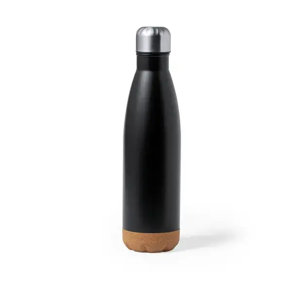 Trinkflasche Kraten - schwarz, Farbe: schwarz personalisierte Geschenke 