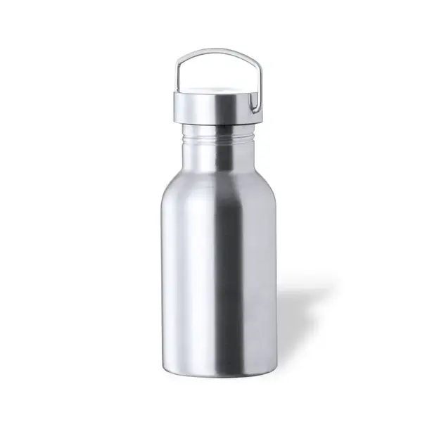 Trinkflasche Dalber - silber, Farbe: silber personalisierte Geschenke 