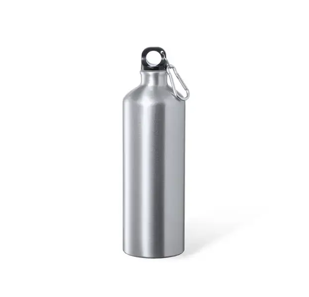 Trinkflasche Alwey - silber, Farbe: silber personalisierte Geschenke 