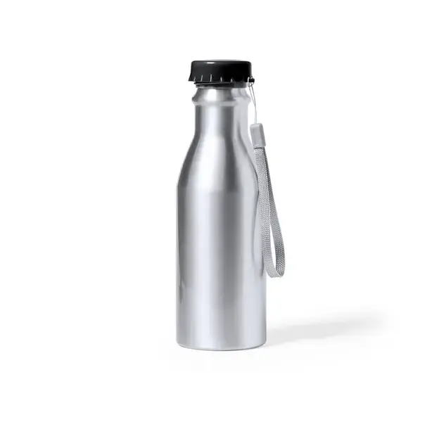 Trinkflasche Zambol - silber, Farbe: silber personalisierte Geschenke 