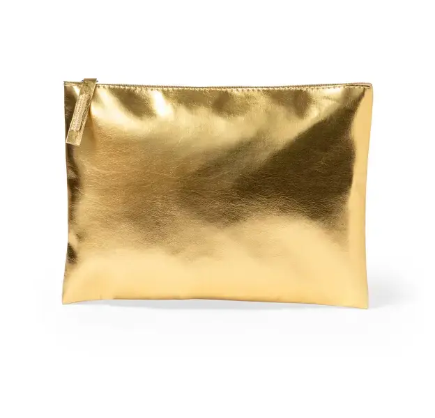 Kosmetik Tasche Darak - vergoldet, Farbe: vergoldet personalisierte Geschenke 