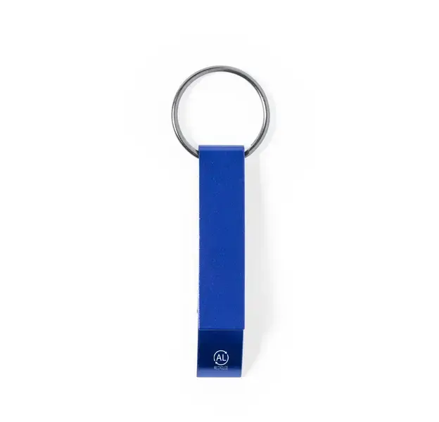 Schlüsselanhänger Flaschenöffner Mixe - blau, Farbe: blau personalisierte Geschenke 