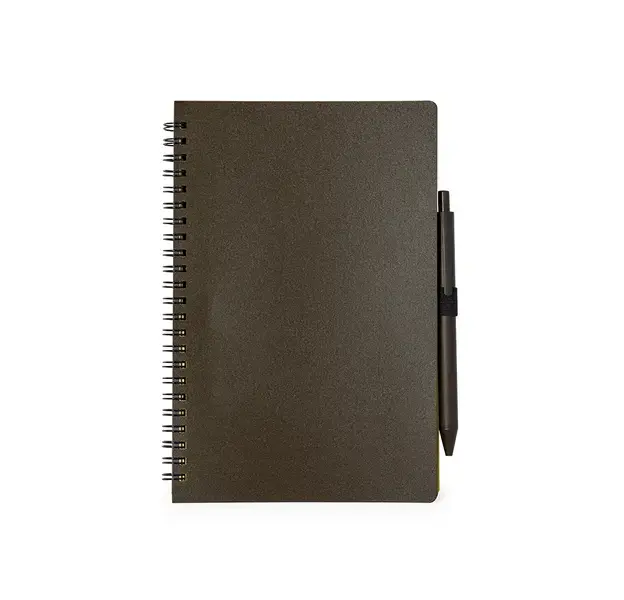 Notizbuch Alanna - braun, Farbe: braun personalisierte Geschenke 