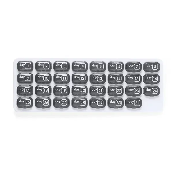 Pillendose Stexio - grau, Farbe: grau personalisierte Geschenke 