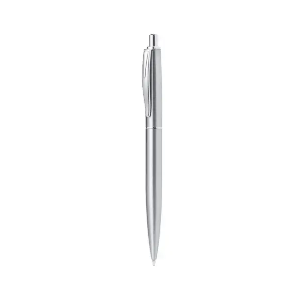 Kugelschreiber Lukonen - silber, Farbe: silber personalisierte Geschenke 