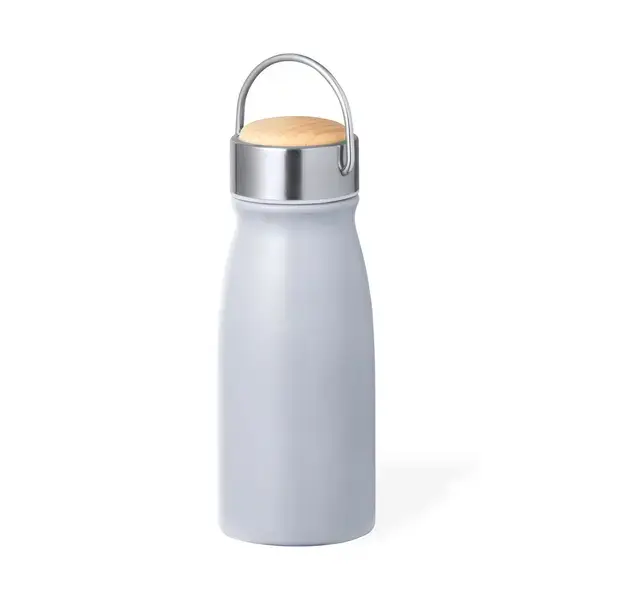 Wärme Flasche Barns - silber, Farbe: silber personalisierte Geschenke 