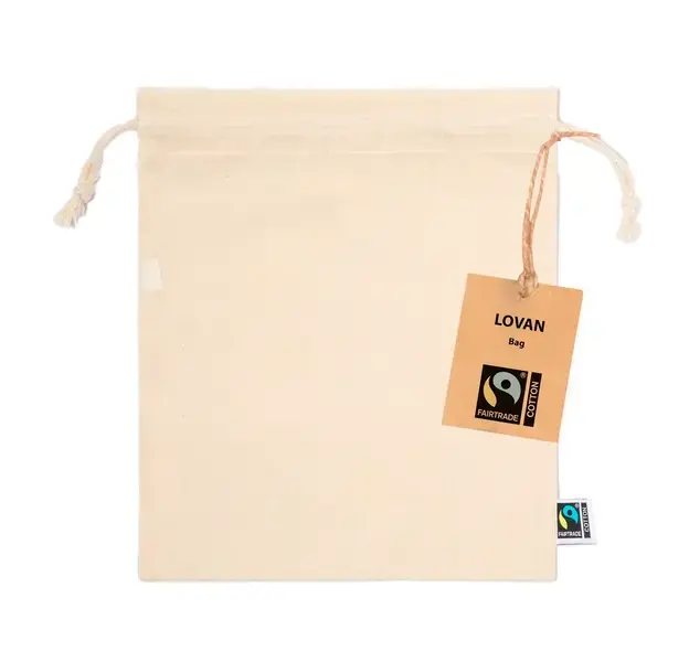 Tasche Lovan Fairtrade - naturfarben, Farbe: naturfarben personalisierte Geschenke 