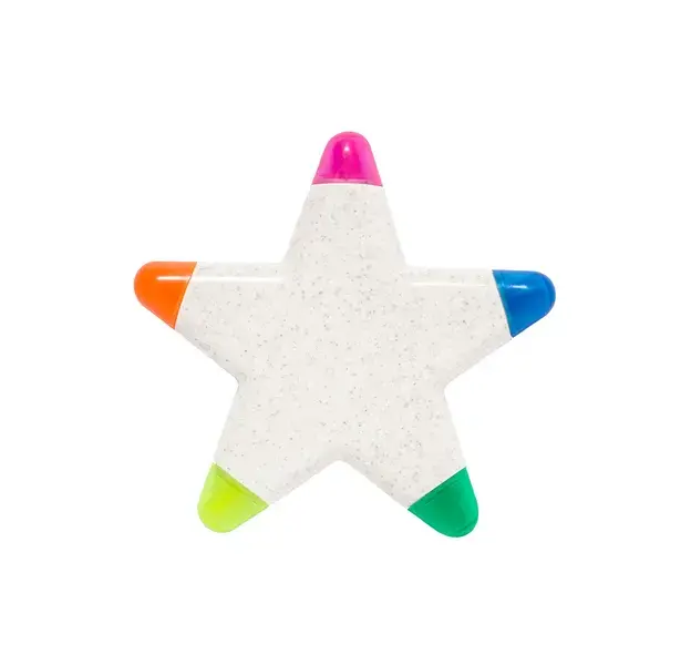 Textmarker Set Pentar - naturfarben, Farbe: naturfarben personalisierte Geschenke 