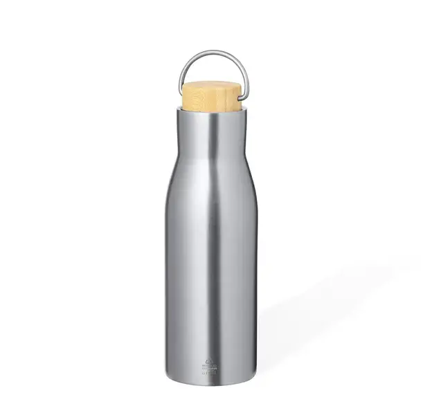 Wärme Flasche Prismix - silber, Farbe: silber personalisierte Geschenke 