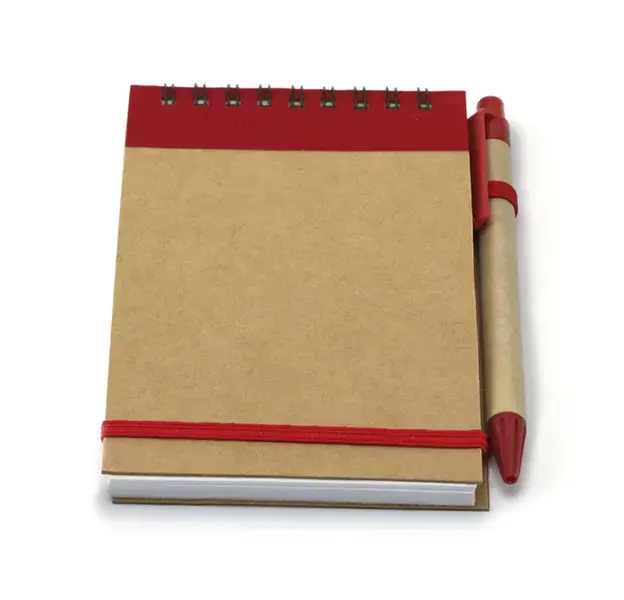 Notizbuch Ecocard - rosa, Farbe: rosa personalisierte Geschenke , 8 image