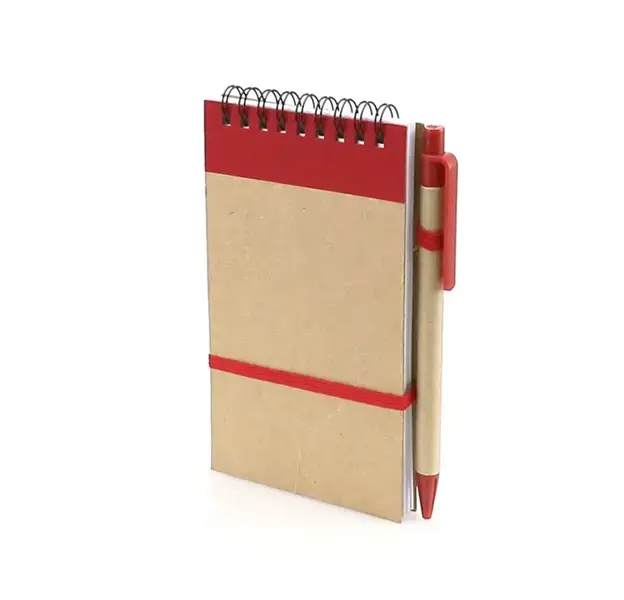 Notizbuch Ecocard - orange, Farbe: orange personalisierte Geschenke , 11 image