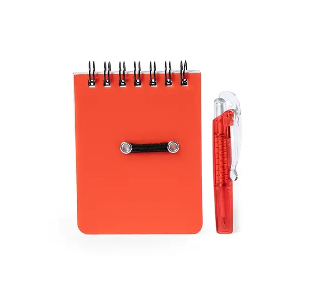 Mini Notizbuch Duxo - gelb, Farbe: gelb personalisierte Geschenke , 7 image