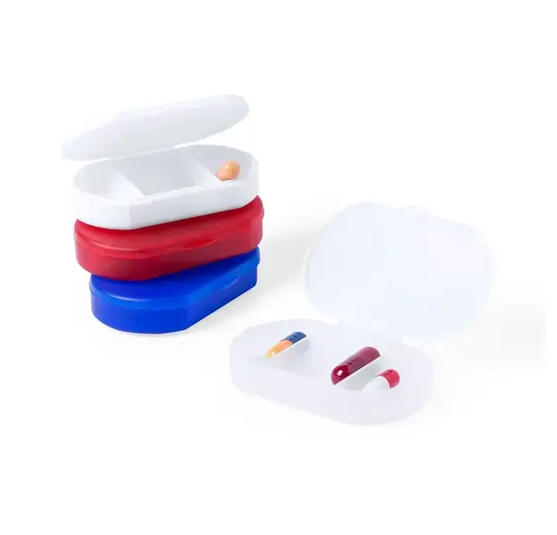 Pillendose Trizone - rot, Farbe: rot personalisierte Geschenke , 13 image