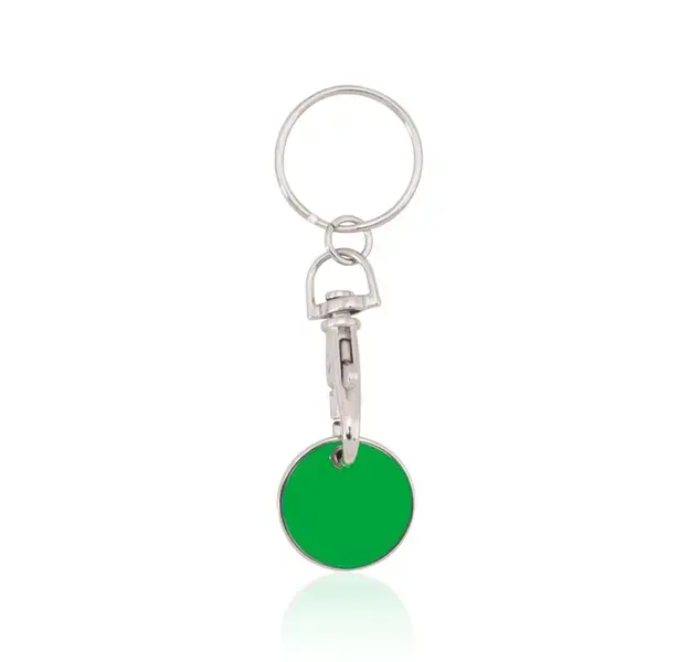 Schlüsselanhänger EK-Chip Euromarket - grün, Farbe: grün personalisierte Geschenke , 12 image