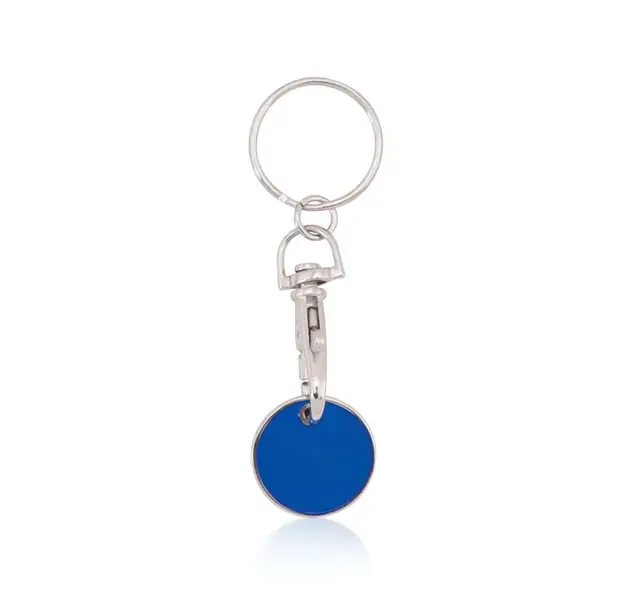 Schlüsselanhänger EK-Chip Euromarket - blau, Farbe: blau personalisierte Geschenke , 12 image