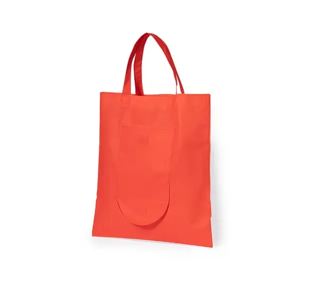 Faltbare Tasche Konsum - orange, Farbe: orange personalisierte Geschenke , 4 image