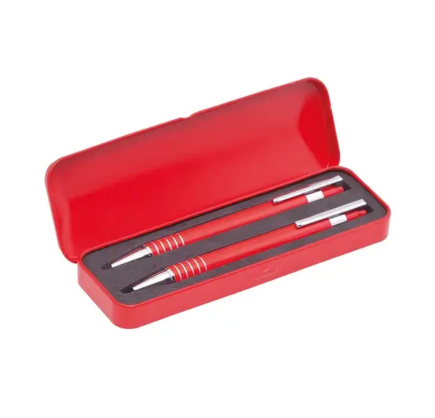 Set Sheridan - rot, Farbe: rot personalisierte Geschenke , 9 image