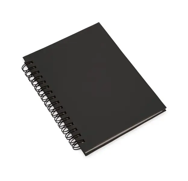 Notizbuch Emerot - schwarz, Farbe: schwarz personalisierte Geschenke , 20 image