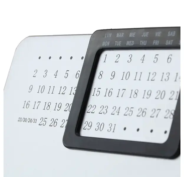 Ewiger Kalender Lider - schwarz, Farbe: schwarz personalisierte Geschenke , 5 image