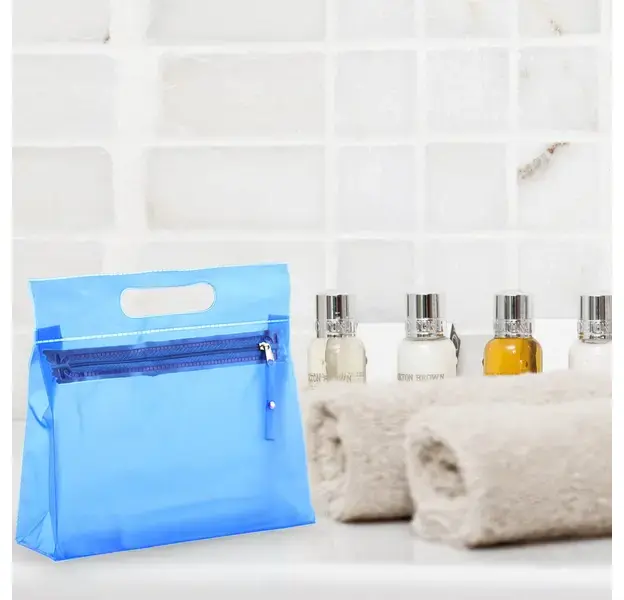 Kosmetik Tasche Fergi - weiß, Farbe: weiß personalisierte Geschenke , 3 image