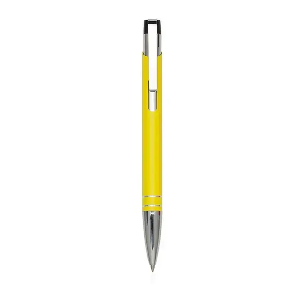 Kugelschreiber Fokus - gelb, Farbe: gelb personalisierte Geschenke , 3 image