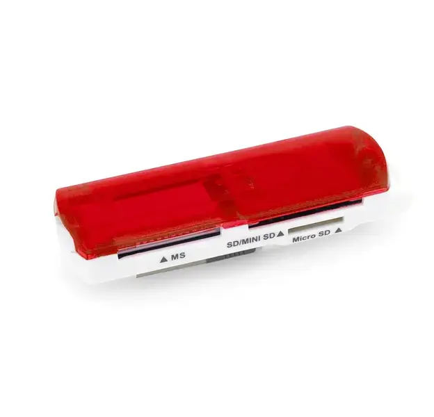 Karten Leser Dira - rot, Farbe: rot personalisierte Geschenke , 3 image