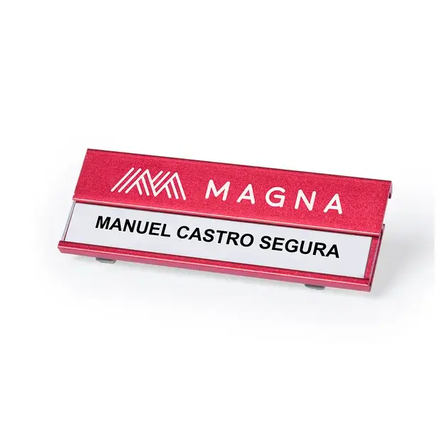 Namensschild Bindel - silber, Farbe: silber personalisierte Geschenke , 12 image