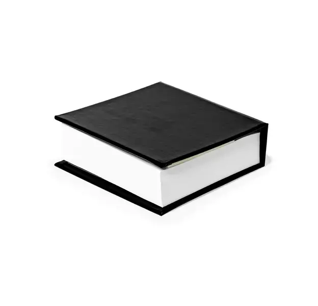 Notizzettelbox Codex - schwarz, Farbe: schwarz personalisierte Geschenke , 9 image