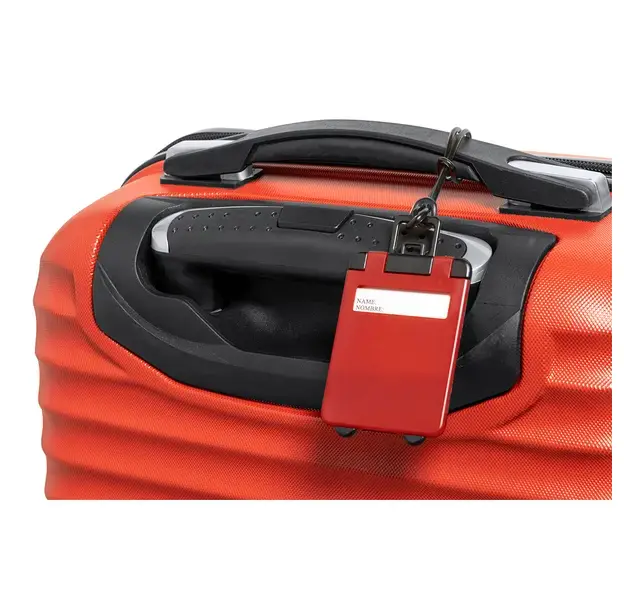 Kofferanhänger Cloris - orange, Farbe: orange personalisierte Geschenke , 5 image