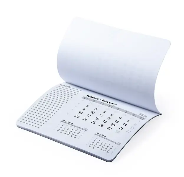 Mauspad Kalender Rendux - rot, Farbe: rot personalisierte Geschenke , 5 image