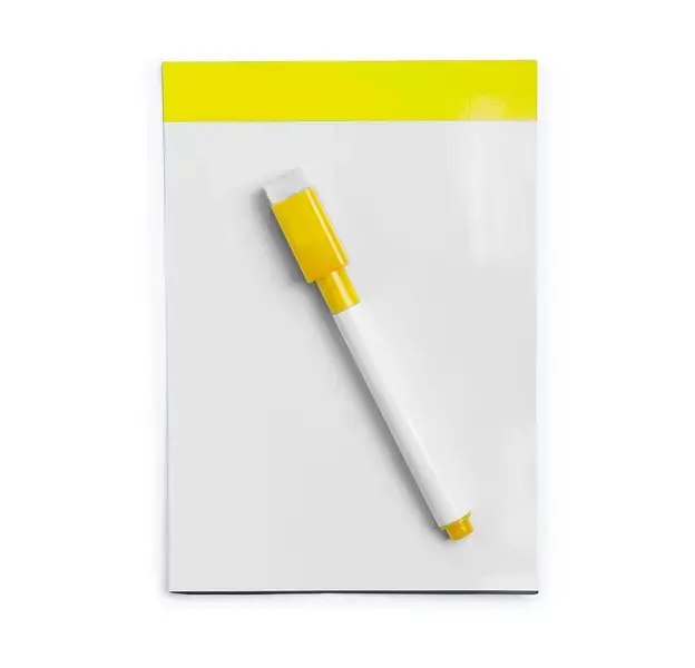Magnet Tafel Yupit - gelb, Farbe: gelb personalisierte Geschenke , 3 image