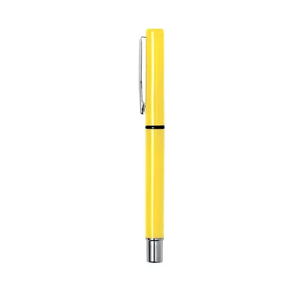 Roller Pen Leyco - gelb, Farbe: gelb personalisierte Geschenke , 3 image