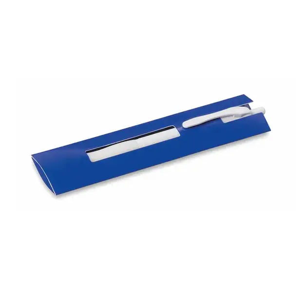 Kugelschreiber Hülle Menit - blau, Farbe: blau personalisierte Geschenke , 3 image