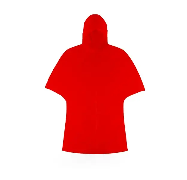Poncho Zaril - rot, Farbe: rot personalisierte Geschenke , 13 image