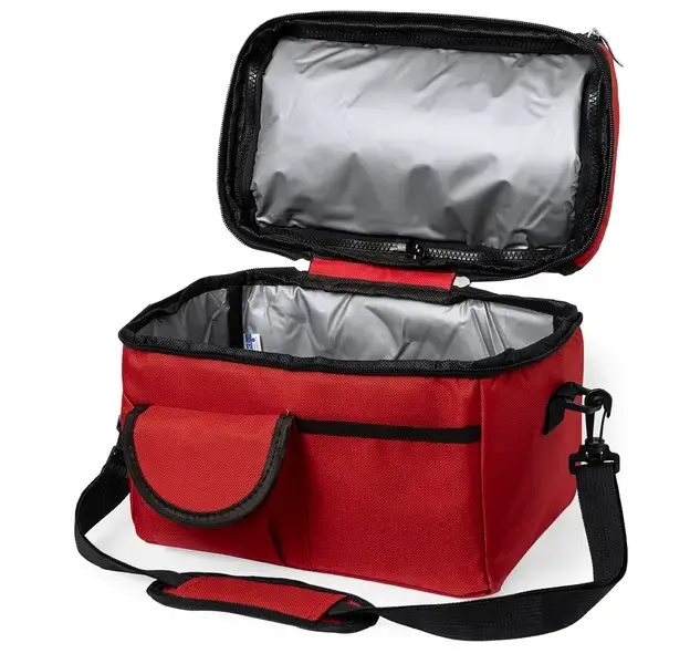 Kühltasche Bemel - rot, Farbe: rot personalisierte Geschenke , 4 image