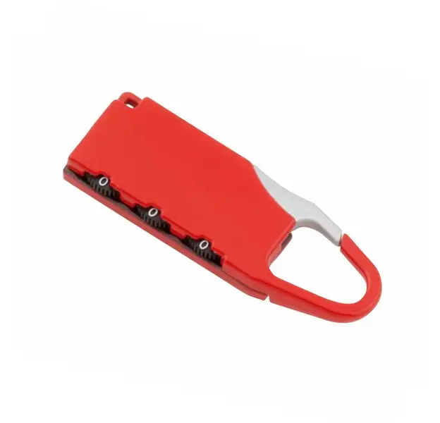 Kofferschloss Zanex - rot, Farbe: rot personalisierte Geschenke , 3 image