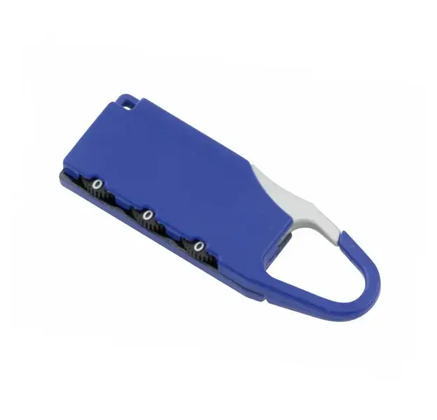 Kofferschloss Zanex - blau, Farbe: blau personalisierte Geschenke , 3 image