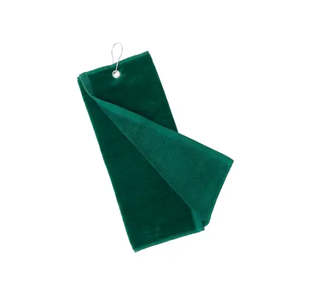 Golf Handtuch Tarkyl - dunkelgrün, Farbe: dunkelgrün personalisierte Geschenke , 4 image