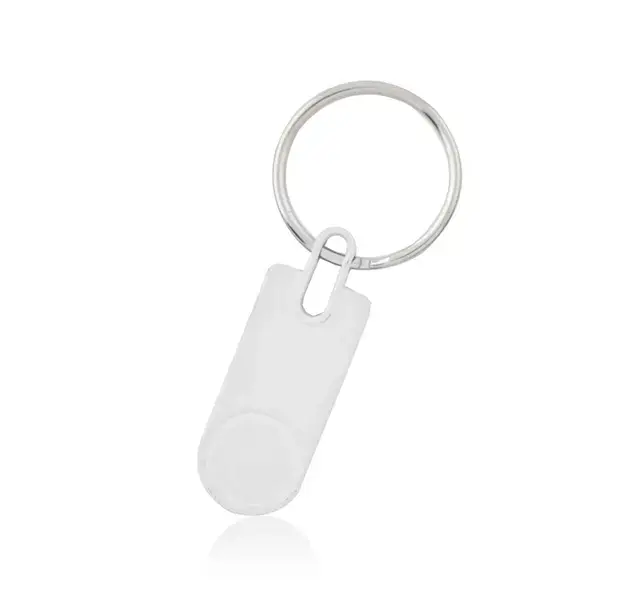 Schlüsselanhänger Harper - weiß, Farbe: weiß personalisierte Geschenke , 13 image