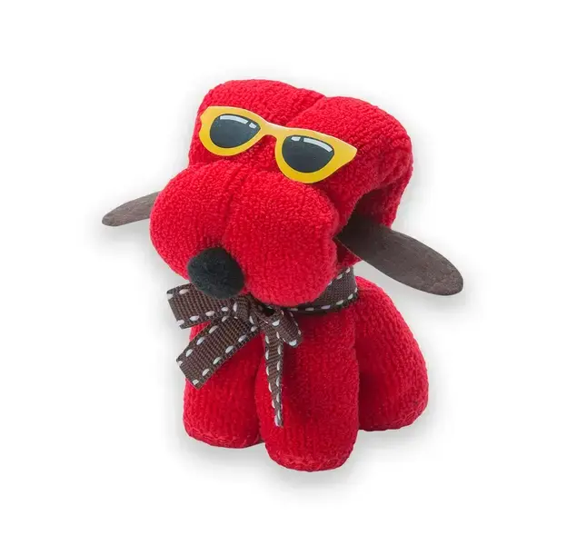 Saugfähiges Handtuch Rustuff - rot, Farbe: rot personalisierte Geschenke , 11 image