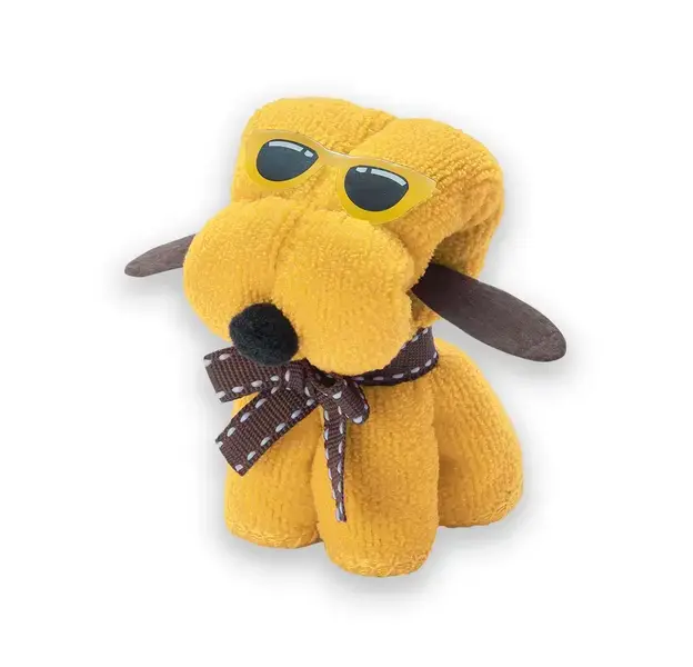 Saugfähiges Handtuch Rustuff - gelb, Farbe: gelb personalisierte Geschenke , 12 image