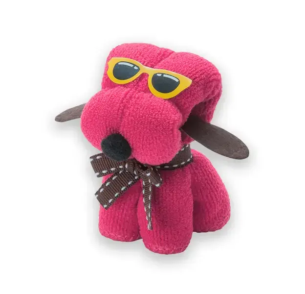 Saugfähiges Handtuch Rustuff - rosa, Farbe: rosa personalisierte Geschenke , 12 image