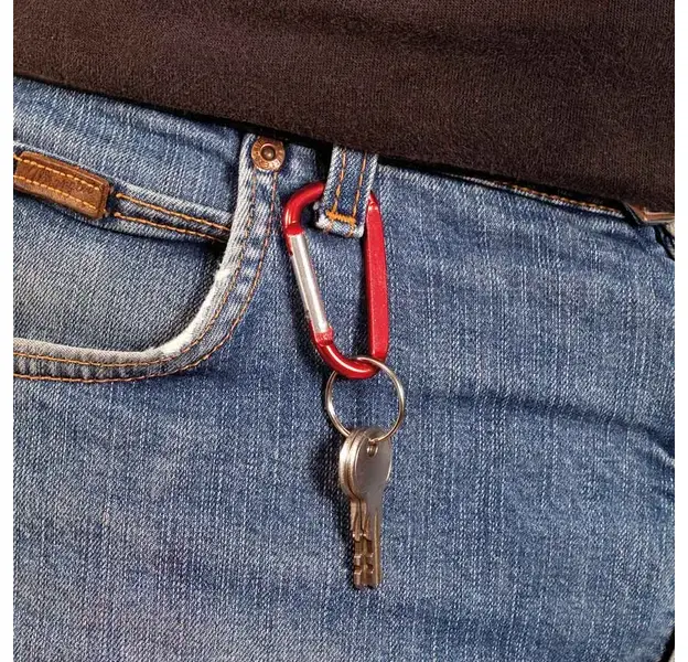 Karabiner Zoko - blau, Farbe: blau personalisierte Geschenke , 4 image