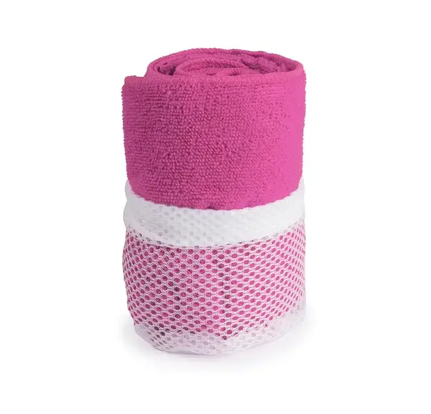 Saugfähiges Handtuch Gymnasio - rosa, Farbe: rosa personalisierte Geschenke , 4 image